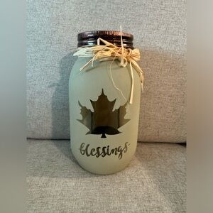 Fall Decor Jar